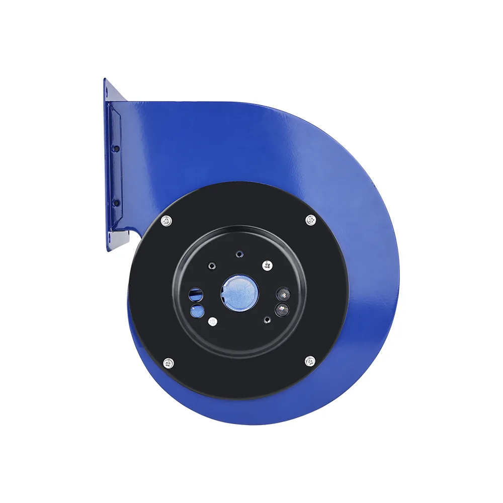 EC forward-curved single inlet blower in a scroll housing for air purifier and fan filter unit cabinets
